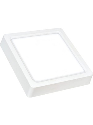Ack 12 W 3000K Günışığı Sıva Üstü Kare LED Panel Armatür AP04-01200