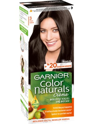 Garnier Color Naturals 3 Koyu Kahve