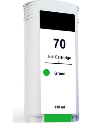 Photoink 70 C9457A 130 ml Yeşil Uyumlu Kartuş Z2100 Z3100
