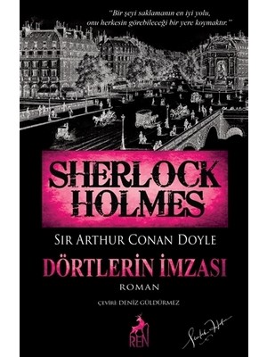 Sherlock Holmes: Dörtlerin İmzası - Sir Arthur Conan Doyle