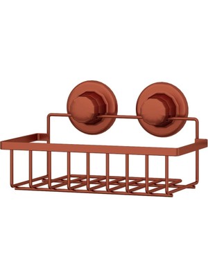 Tekno-tel Vakumlu Tek Katlı Banyo Rafı Bakır DM241