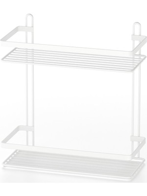 Tekno-tel 2 Katlı Banyo Rafı Beyaz Es067