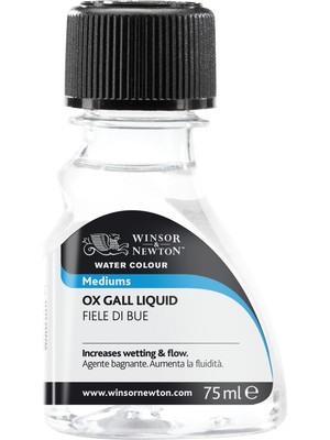 Winsor & Newton 75 ml Öküz Ödü Su Renkleri İçin Akış Artırıcı Özellikli Ürün