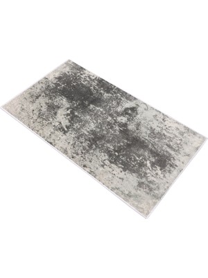 EXCLUSIVE Toprak Dijital Halı Patsy Soyut Gri 80 x 120 cm