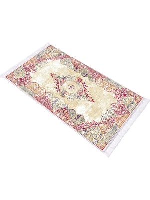 Exclusive Saray Dijital Halı Saçaklı Lynne Klasik Çok Renkli