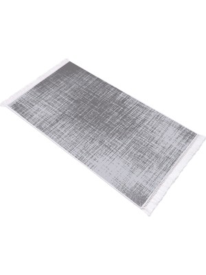 EXCLUSIVE Toprak Dijital Halı Saçaklı Sonja Modern Gri 180 x 280 cm