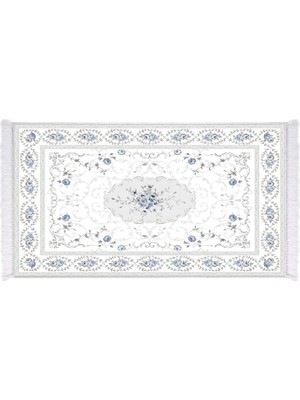 EXCLUSIVE Toprak Dijital Halı Saçaklı Mable Klasik Çok Renkli 180 x 280 cm