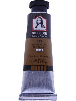 Mona Lisa 227 Yağlı Boya 37 ml Toprak Sarı