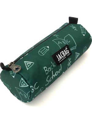 Jacbag Big Roll Jac 04 Silindir Kalem Çantası Harfli