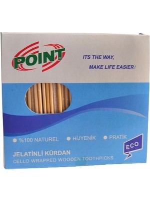 Point Süper Eco Jelatinli Kürdan 500'LÜ