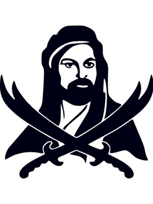 Stickermarket Hz.ali Siyah Sticker