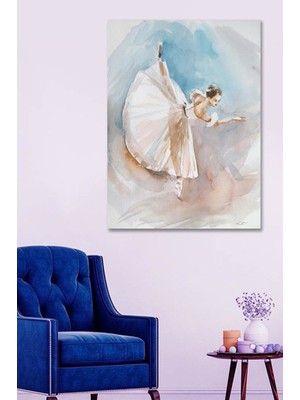 Hediyeler Kapında 50 x 70 Estetik Kanvas Duvar Tablo Painting