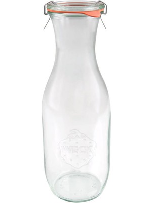 Weck 1062 ml Cam Içecek Saklama Kavanozu 5 Adet