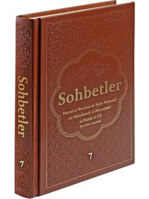 Sohbetler Deri Cilt 7. Cild