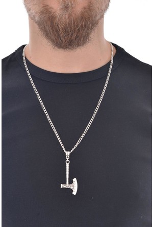 Harem Taki Nested Isimli Erkek Gumus Kolye Gms867