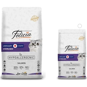 12 kg  Somonlu Kısırlaştırılmış Kedi Maması + 2 Kg Hediye