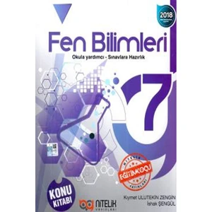 Nitelik Yayınları 7. Sınıf Fen Bilimleri Konu Kitabı - İshak Şengül Kıymet