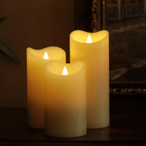 Hareketli Led Mum Seti 3Lü - Videolu