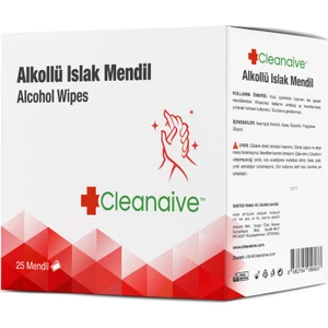 Alkollü Islak Mendil - (25 Mendil)