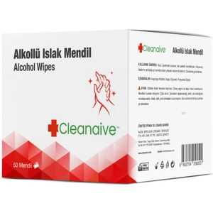Alkollü Islak Mendil - (50 Mendil)