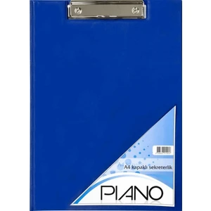 A4 Pvc Sekreterlik Kapaklı Mavi