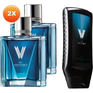 V For Victory Erkek Parfüm Edt 3lü Set