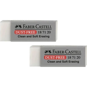 Faber Castell Dust Free Silgi No:20 2'li