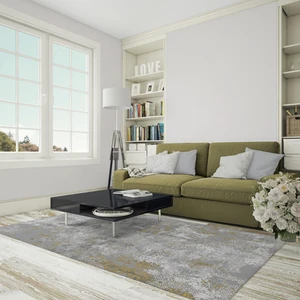 Agora 8881 Krem - Sarı 120 x 180 2.16 m2