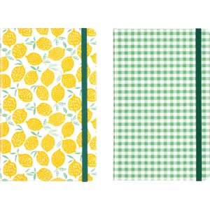 Matt Notebook Lastikli Çizgili Defter 13 x 21 cm 2'li