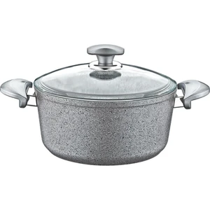 Oms Granit 24X12 Cm Derin Tencere 3110 Gri