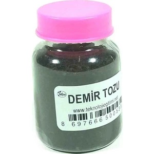 Okul Deneylerinde Kullanmak Için Demir Tozu 1 Adet