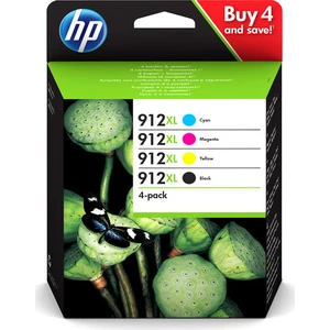 Hp 912XL 4 Renk Kartuş