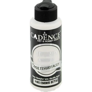 H-003 Eskimiş Beyaz Renginde Akrilik Boya 120 ml