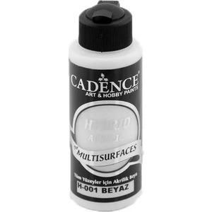 H- 001 Beyaz Renginde Akrilik Boya 120 ml