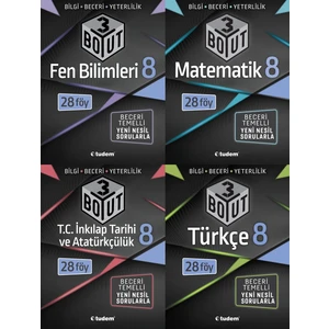 Tudem Yayınları 3 Boyut Set