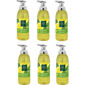 Eyüp Sabri Tuncer Çeşme Limonu Doğal Zeytinyağlı Köpük Sabun 6 x 500 ml
