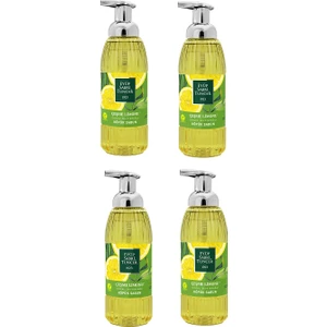Eyüp Sabri Tuncer Çeşme Limonu Doğal Zeytinyağlı Köpük Sabun 4 x 500 ml