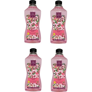 Eyüp Sabri Tuncer Japon Kiraz Çiçeği Doğal Zeytinyağlı Sıvı Sabun Seti 4 x 1,5 lt
