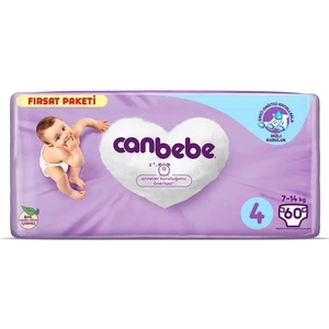 4 Numara Bebek Bezi Maxi 7-14 kg Fırsat Paketi 60 Adet