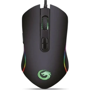 HAWK Siyah 6400dpi RGB Ledli Gaming Oyuncu Mouse