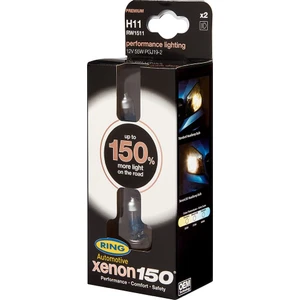 H11 %150 Fazla Işık +80 m Görüş Mesafesi  Xenon150 (İkili Set)