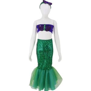 Herkese Kostüm Deniz Kızı Kostümü Sparkle