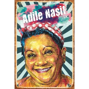 Hayat Poster Adile Naşit Yeşilçam Retro Vintage Ahşap Poster