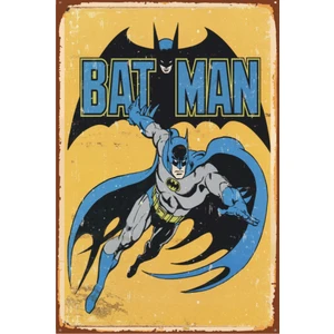 Hayat Poster Batman Retro Vintage Ahşap Poster