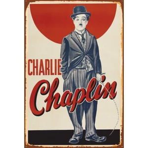 Hayat Poster Charlie Chaplin Retro Vintage Ahşap Poster