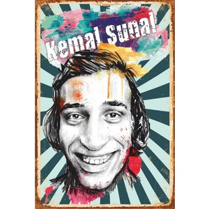 Hayat Poster Kemal Sunal Yeşilçam Retro Vintage Ahşap Poster