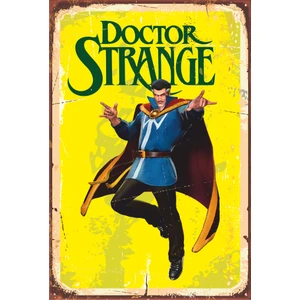 Hayat Poster Doctor Strange Marvel Retro Vintage Ahşap Poster