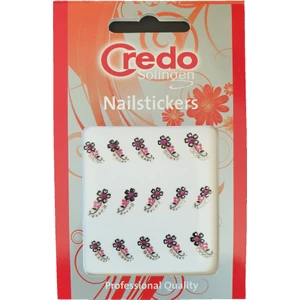 Credo Solingen  Nail Sticker 3D Tırnak Sticker Süsü Sapli Çiçek