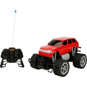 1:18 Uzaktan Kumandalı Jumbo Wheels USB Şarjlı Araba 26 cm - Kırmızı
