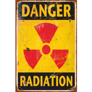 Hayat Poster Danger Retro Vintage Ahşap Poster